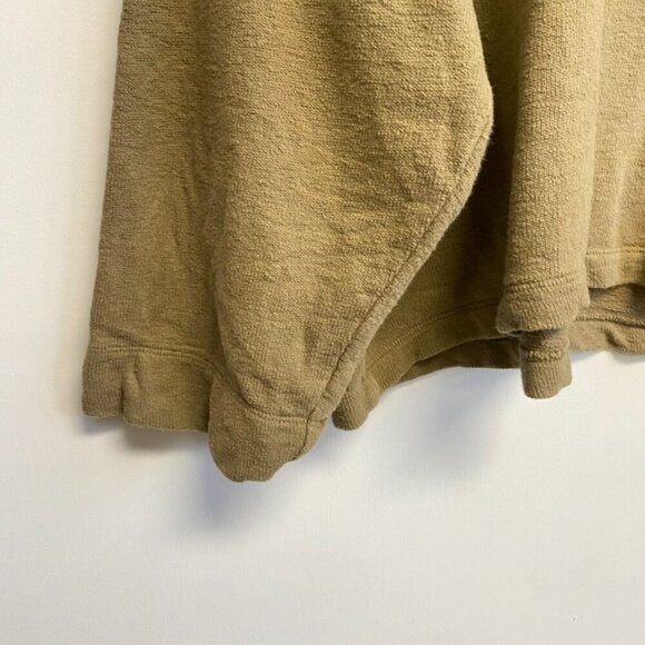 Madewell Shoulder Button Elbow Patch Top - Picture 5 of 15